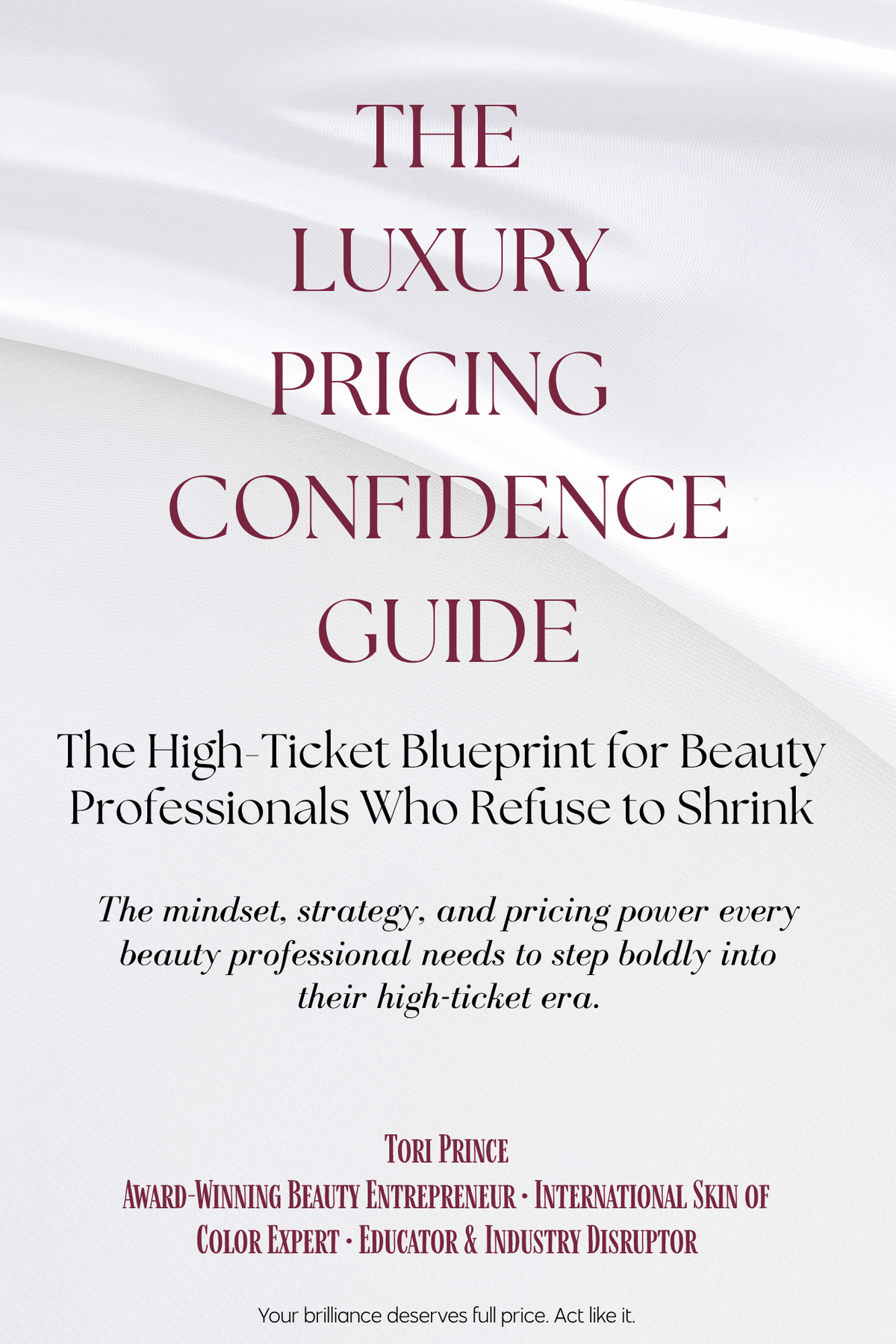 Luxury Pricing Confidence Guide