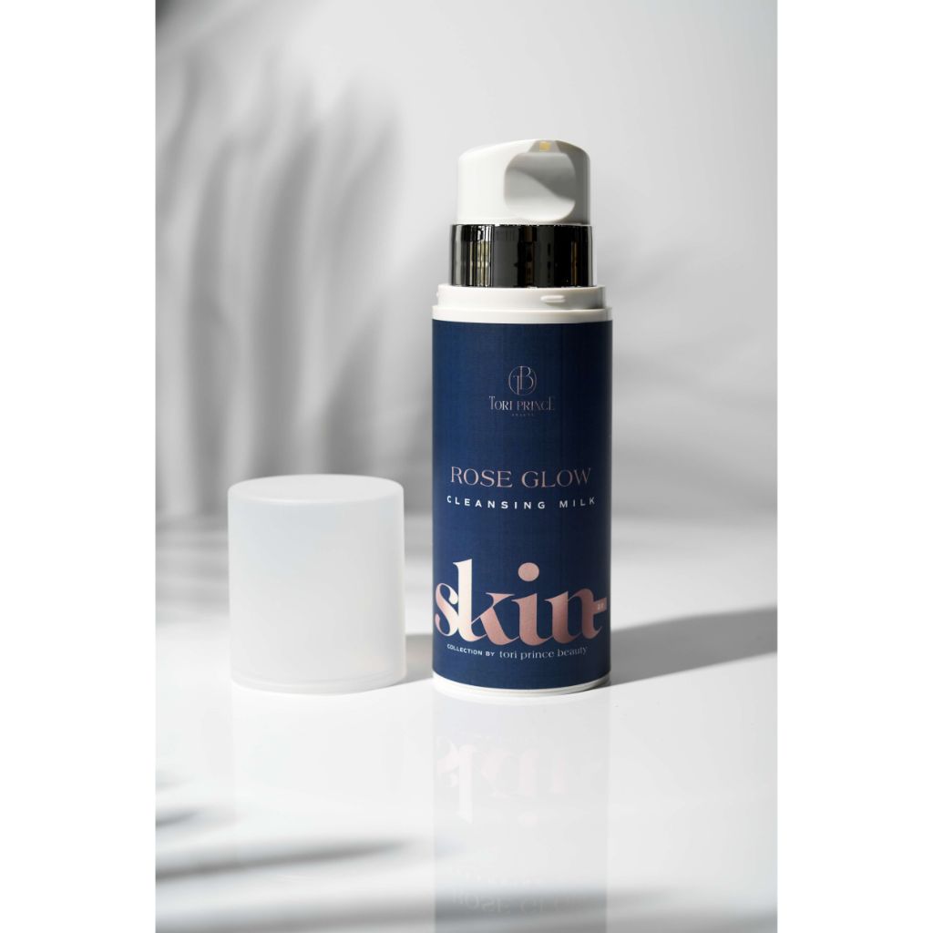 Rose Glow Cleansing Milk | Natural Rose Cleanser | TORI PRINCE BEAUTY