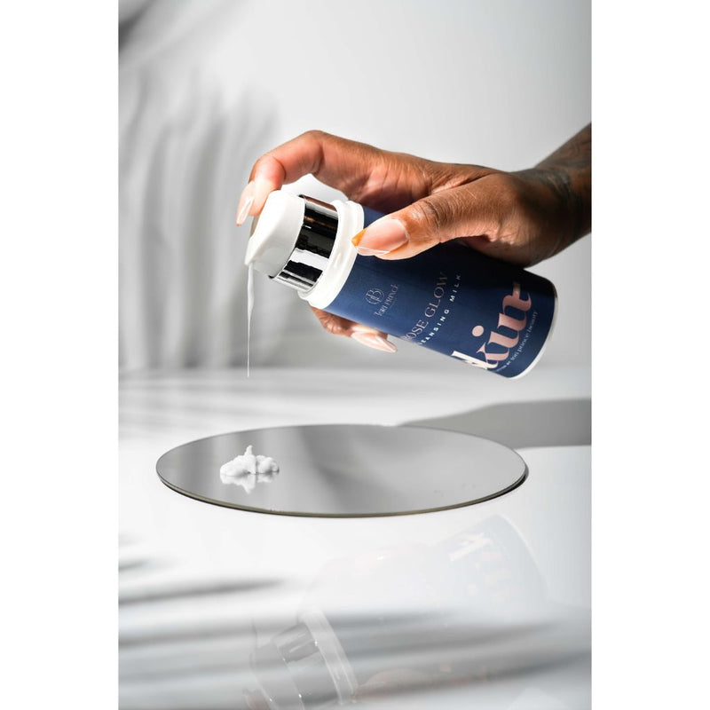 Rose Glow Cleansing Milk | Natural Rose Cleanser | TORI PRINCE BEAUTY